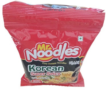 Mr. Noodles korean super spicy mini pack