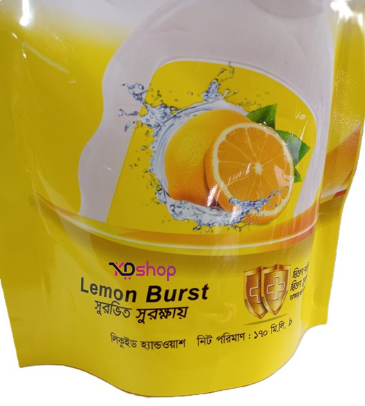 Savlon Lemon Burst Hand Wash Refill Pack 170 ml